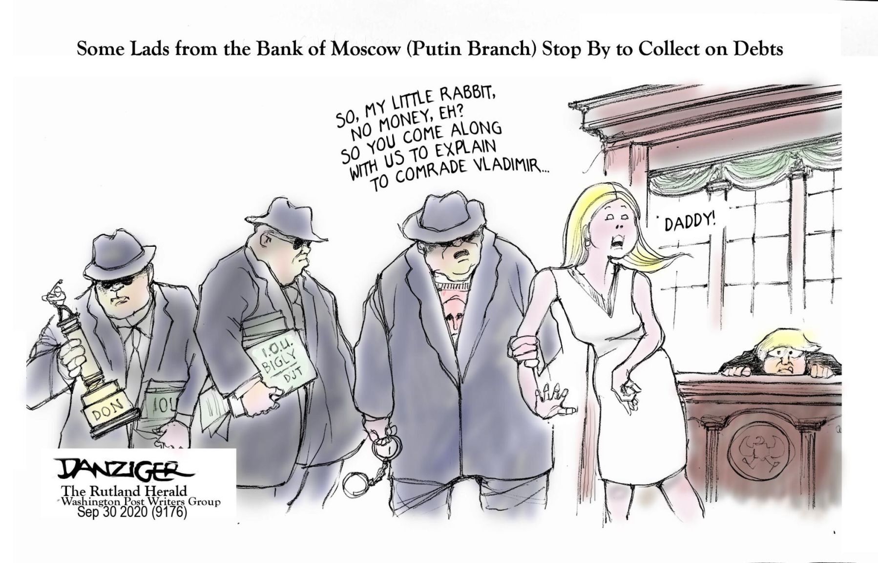 Jeff Danziger cartoon